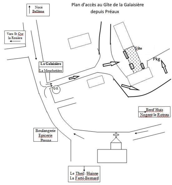 Gite De La Galaisiere Preaux  Экстерьер фото